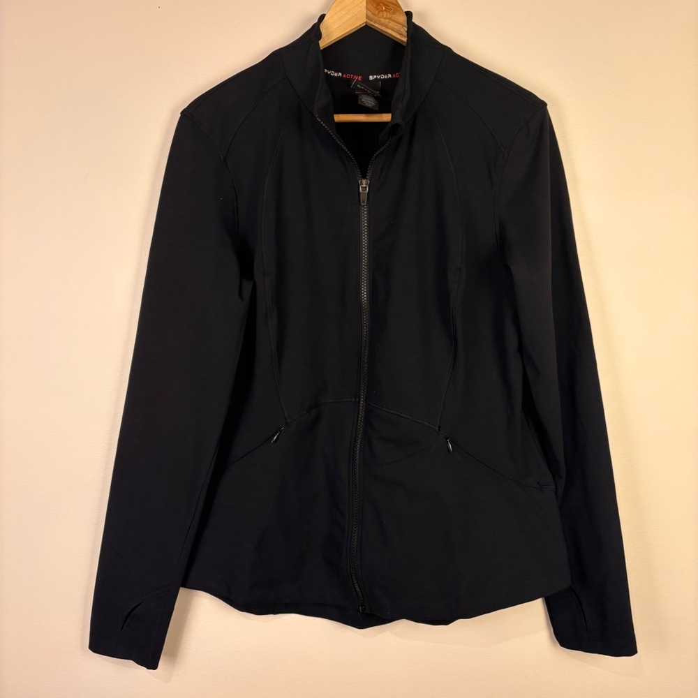 Spyder Black Utility Jacket - Women's